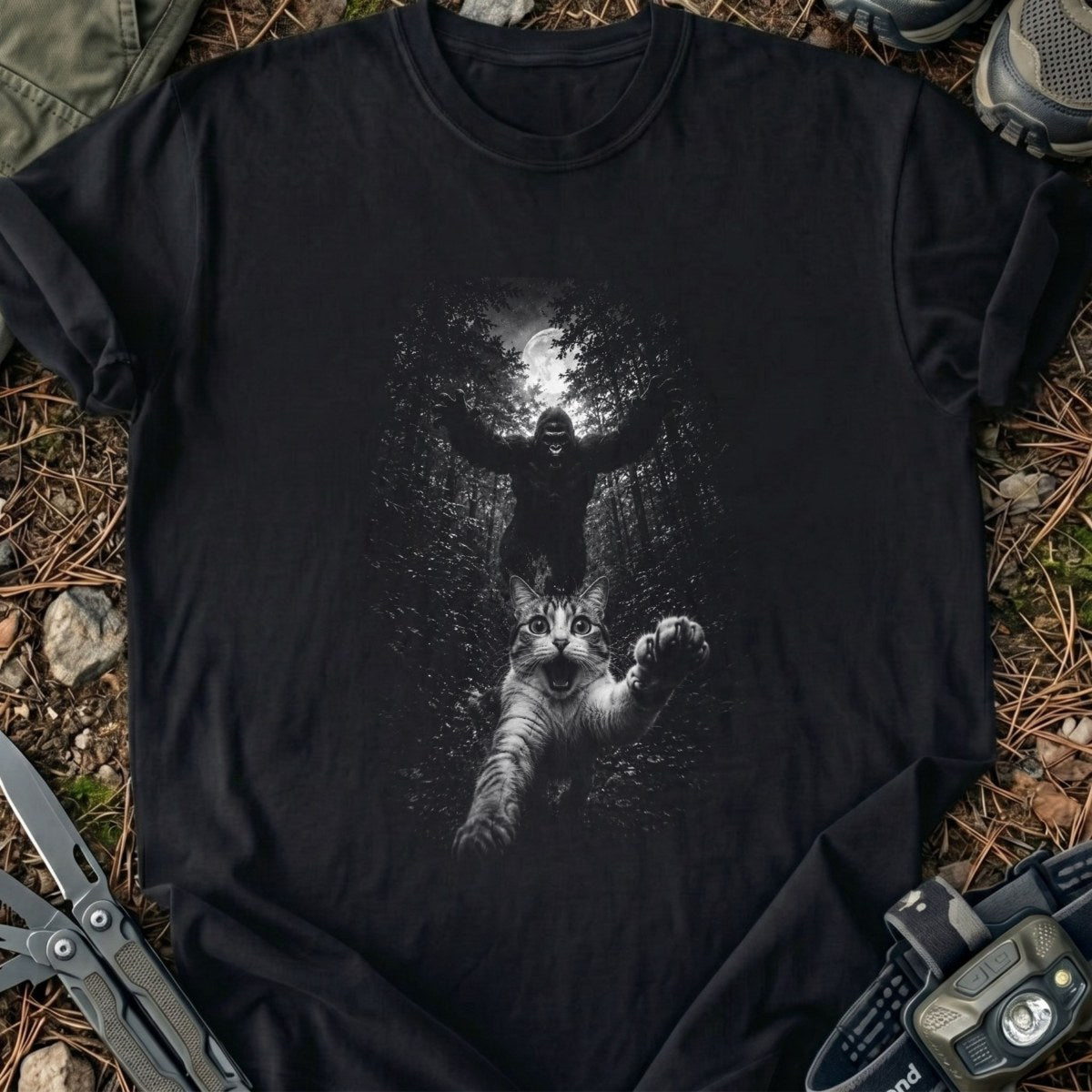Scared Cat T-Shirt