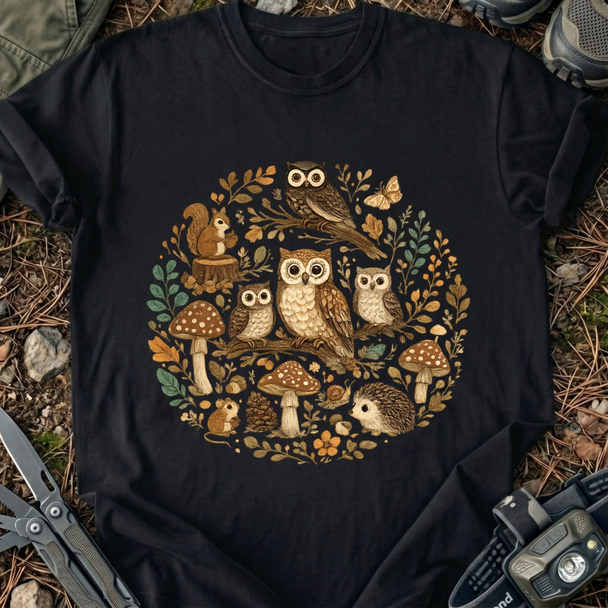 Owl Circle T-Shirt