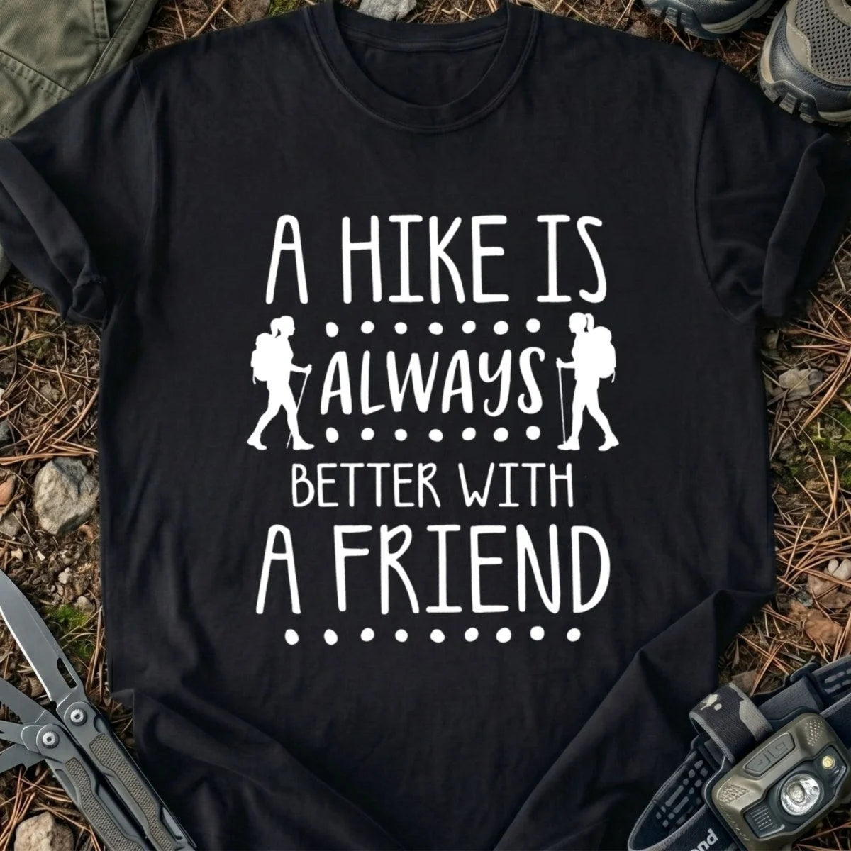 With A Friend T-Shirt