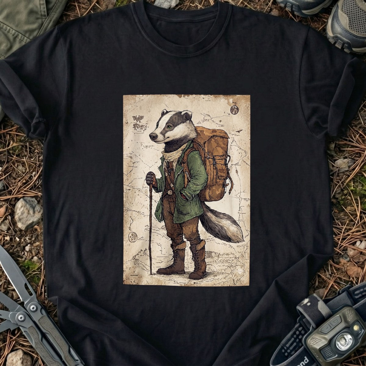 Badger Map T-Shirt
