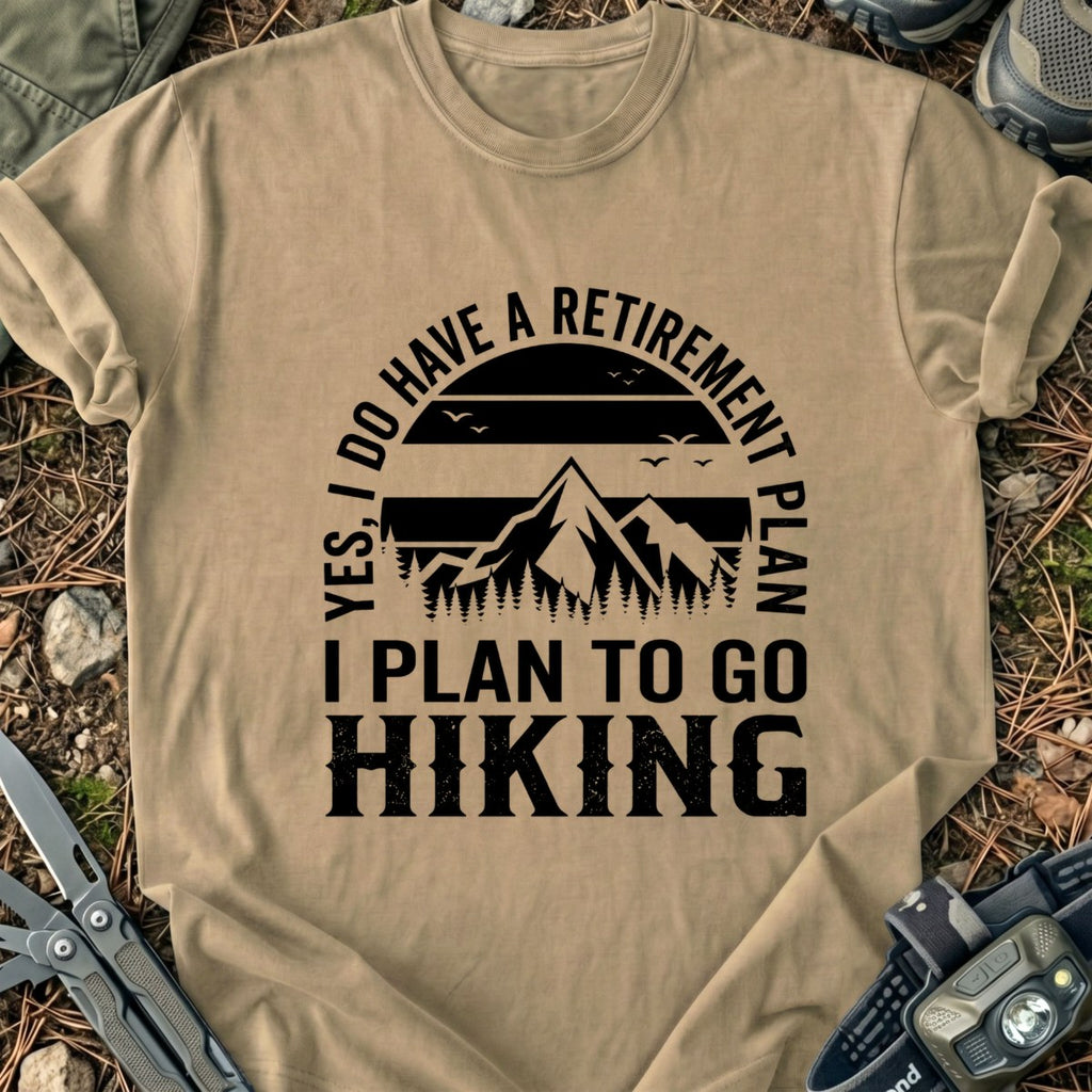 Retire in T-Shirt