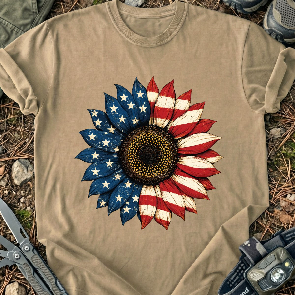 Patriot in T-Shirt