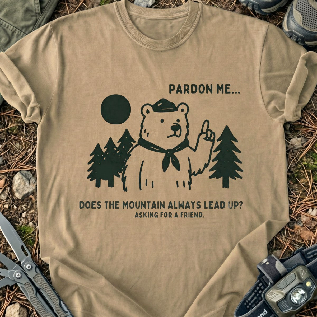 Polite Peak Bear T-Shirt