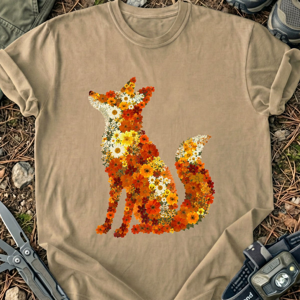 Flower Fox T-Shirt