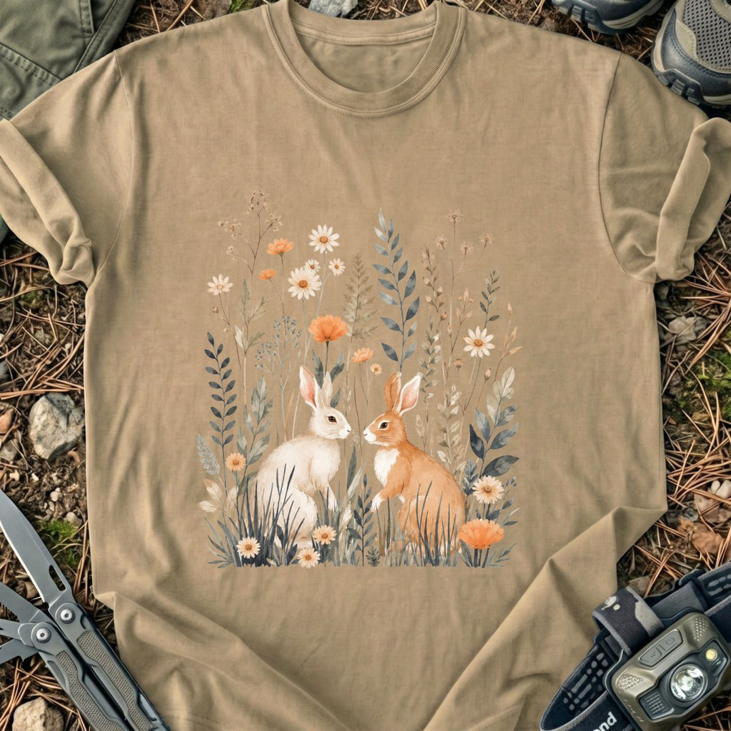 Flowers & T-Shirt
