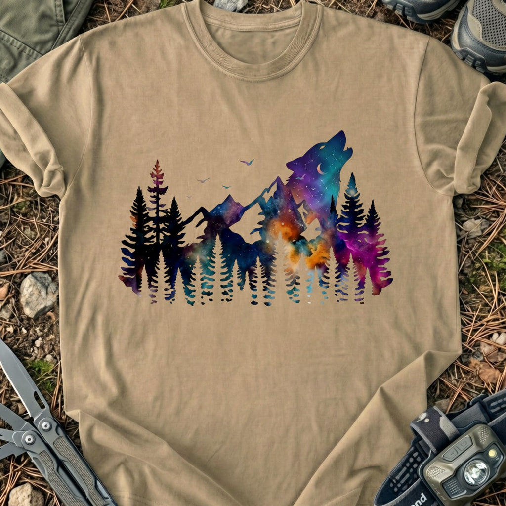 Galaxy Wolf T-Shirt