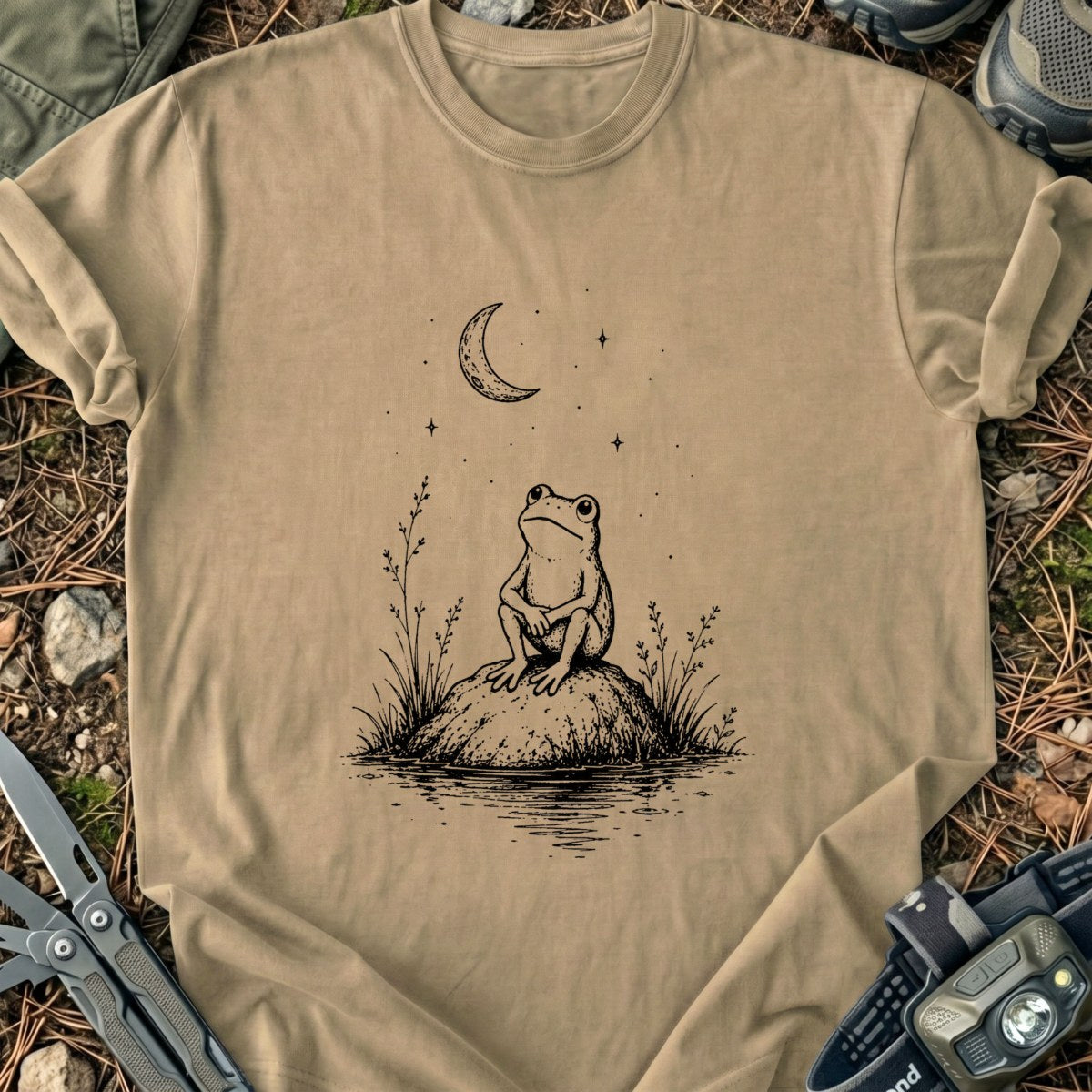 Frog At T-Shirt