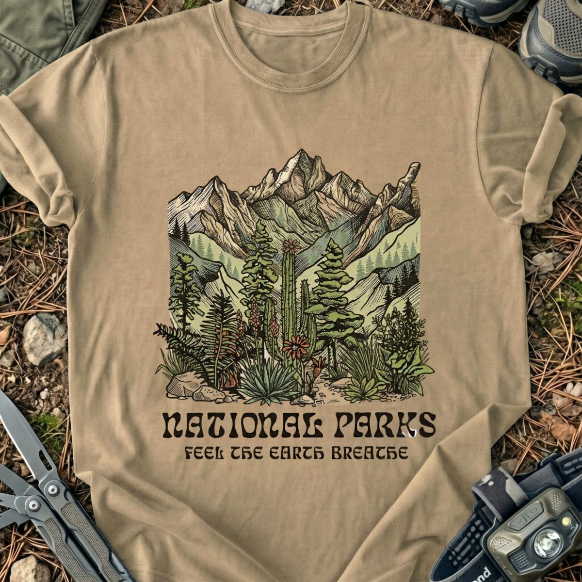 Earth's Wild Breath T-Shirt