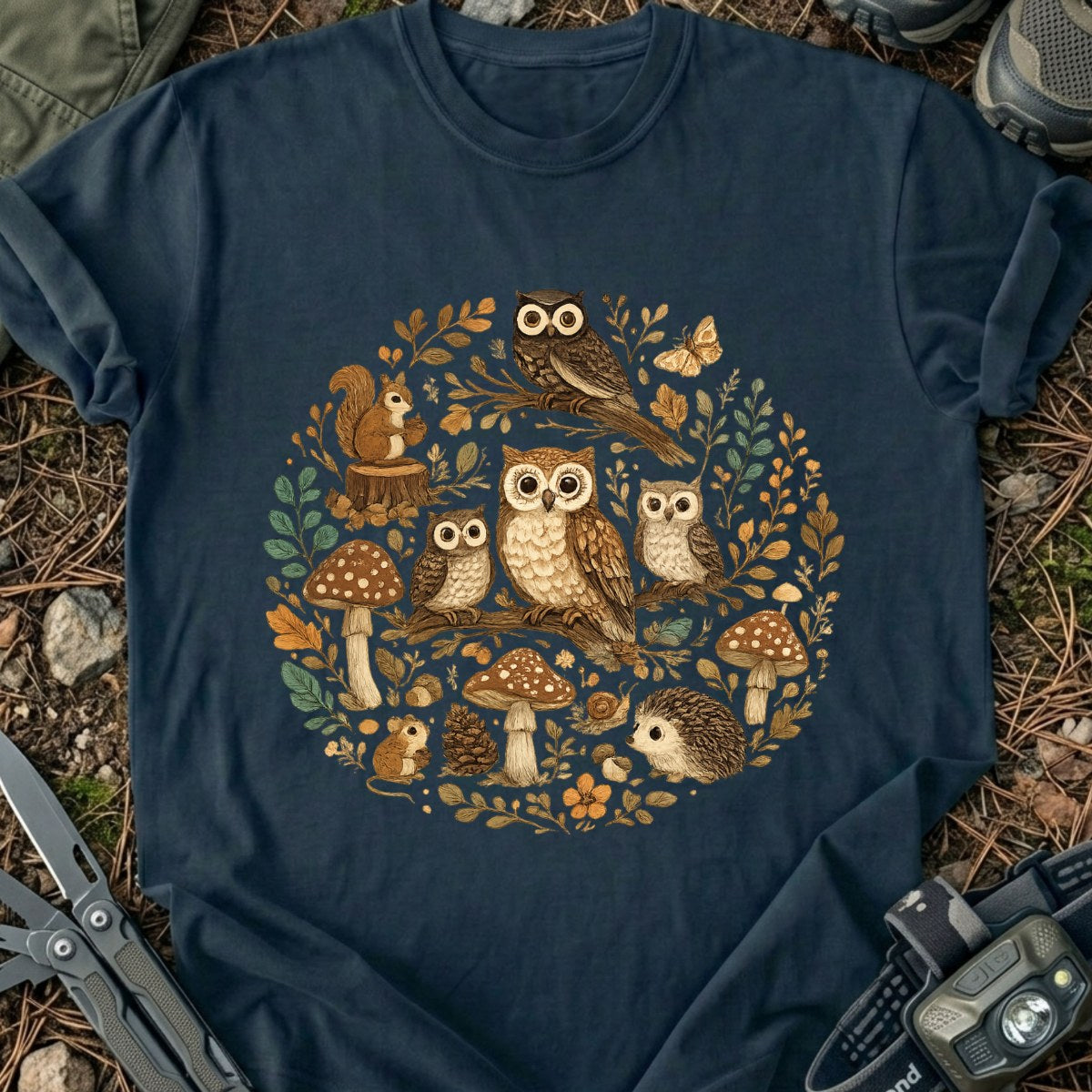 Owl Circle T-Shirt