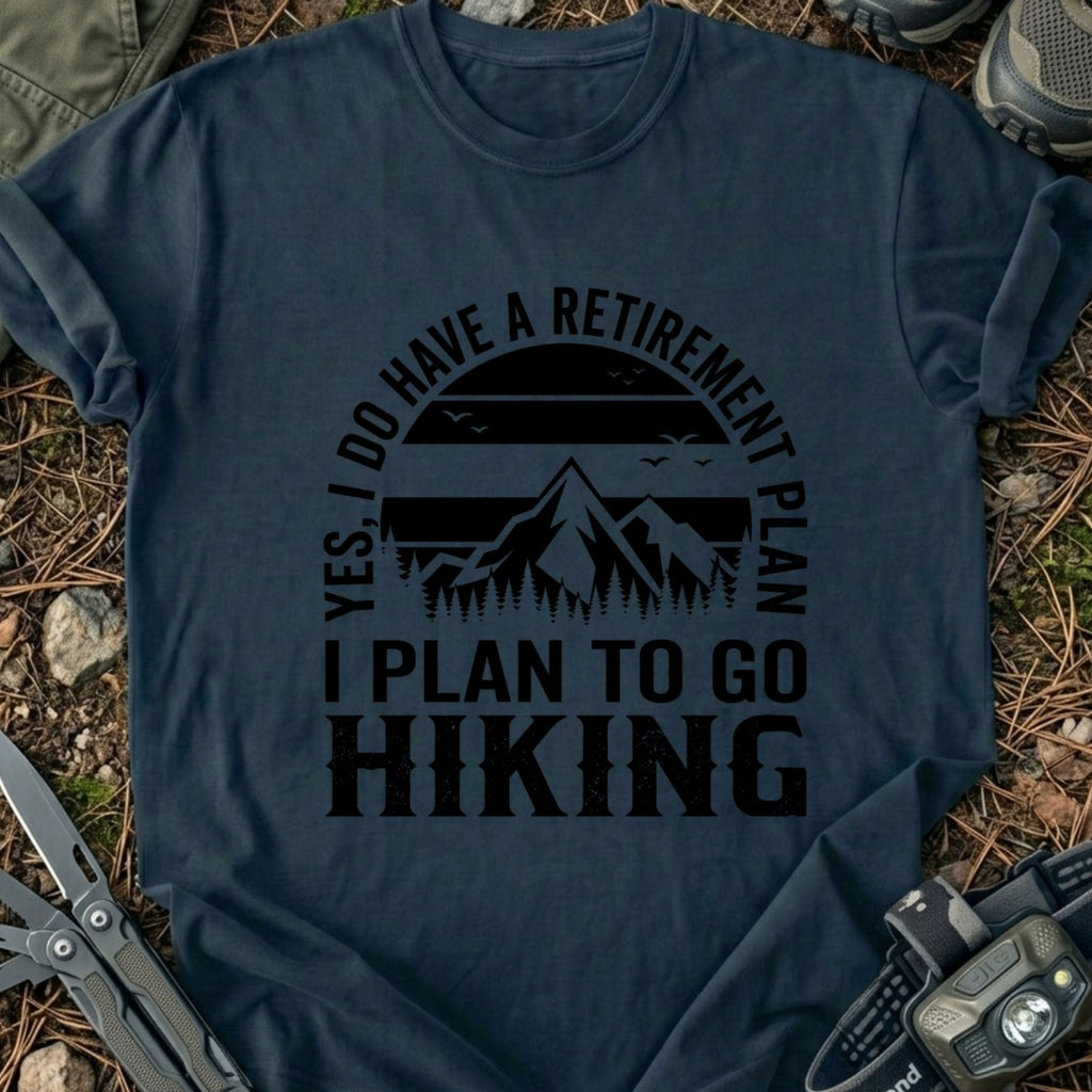 Retire in T-Shirt