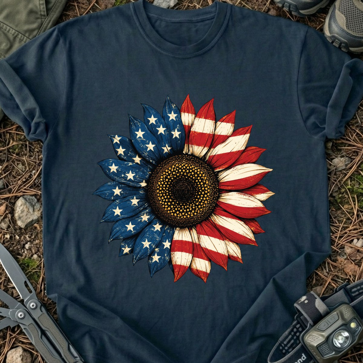 Patriot in T-Shirt