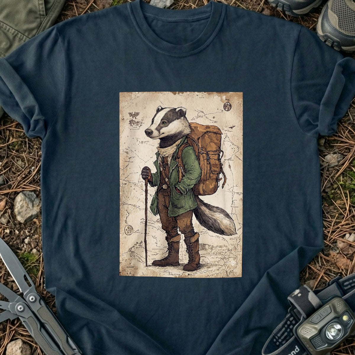 Badger Map T-Shirt