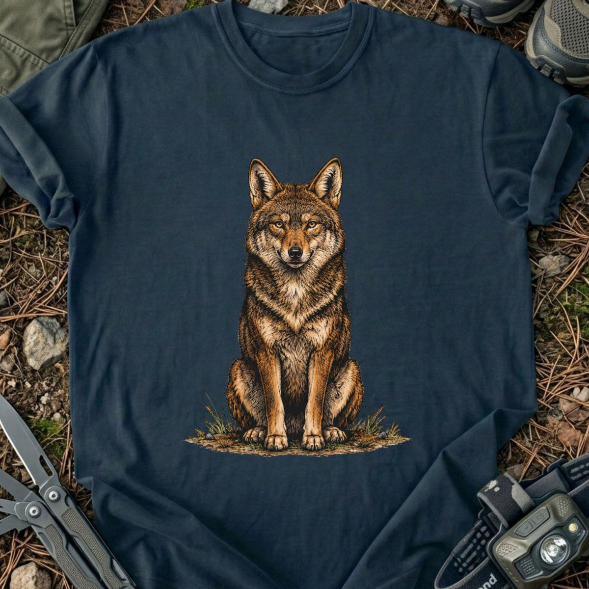 Sitting Wolf T-Shirt
