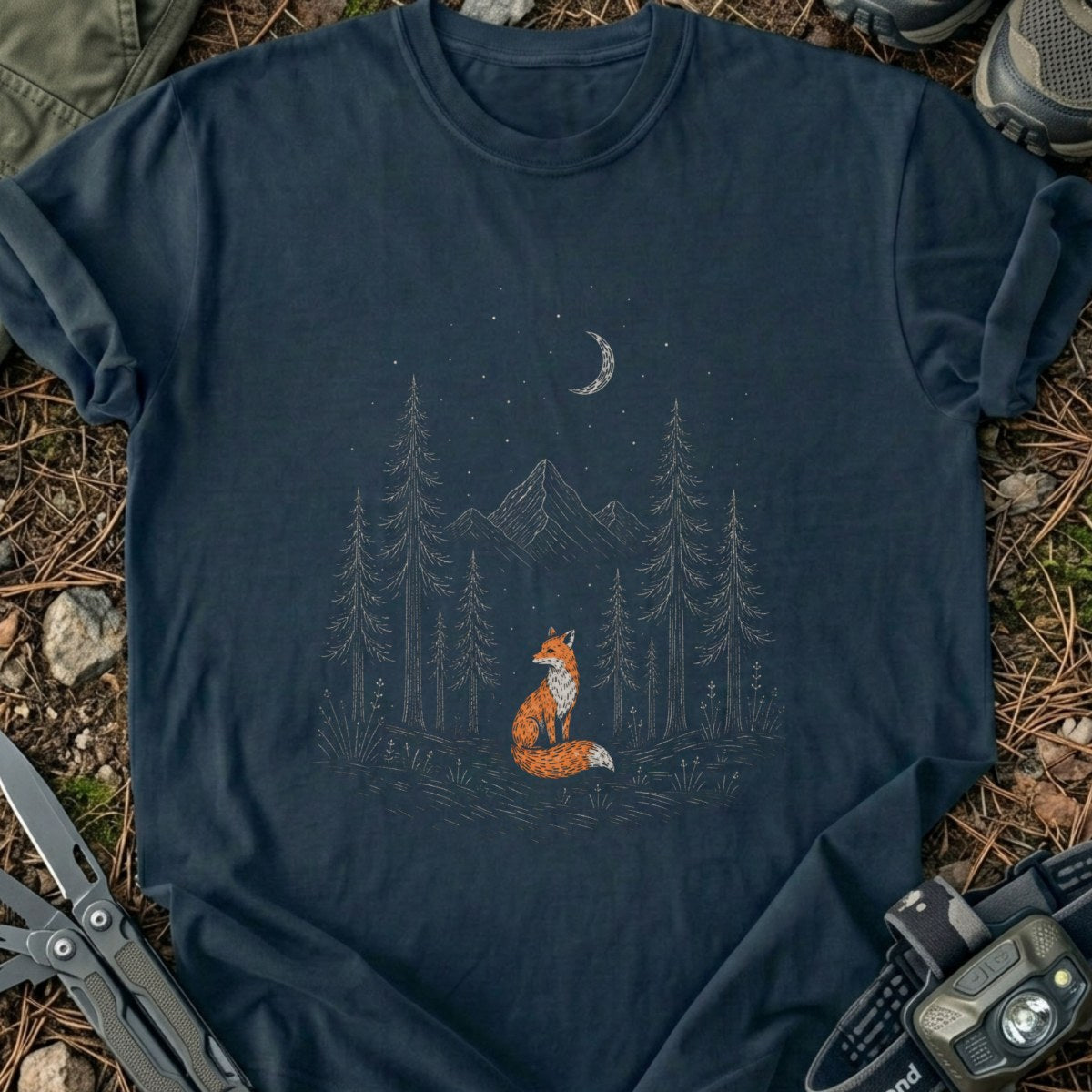 Fox In T-Shirt