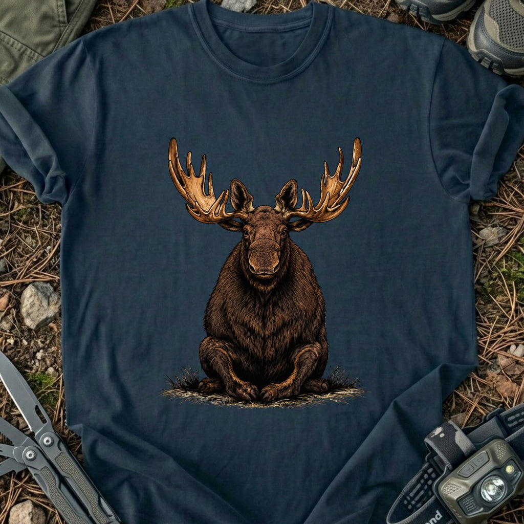 Sitting Moose T-Shirt
