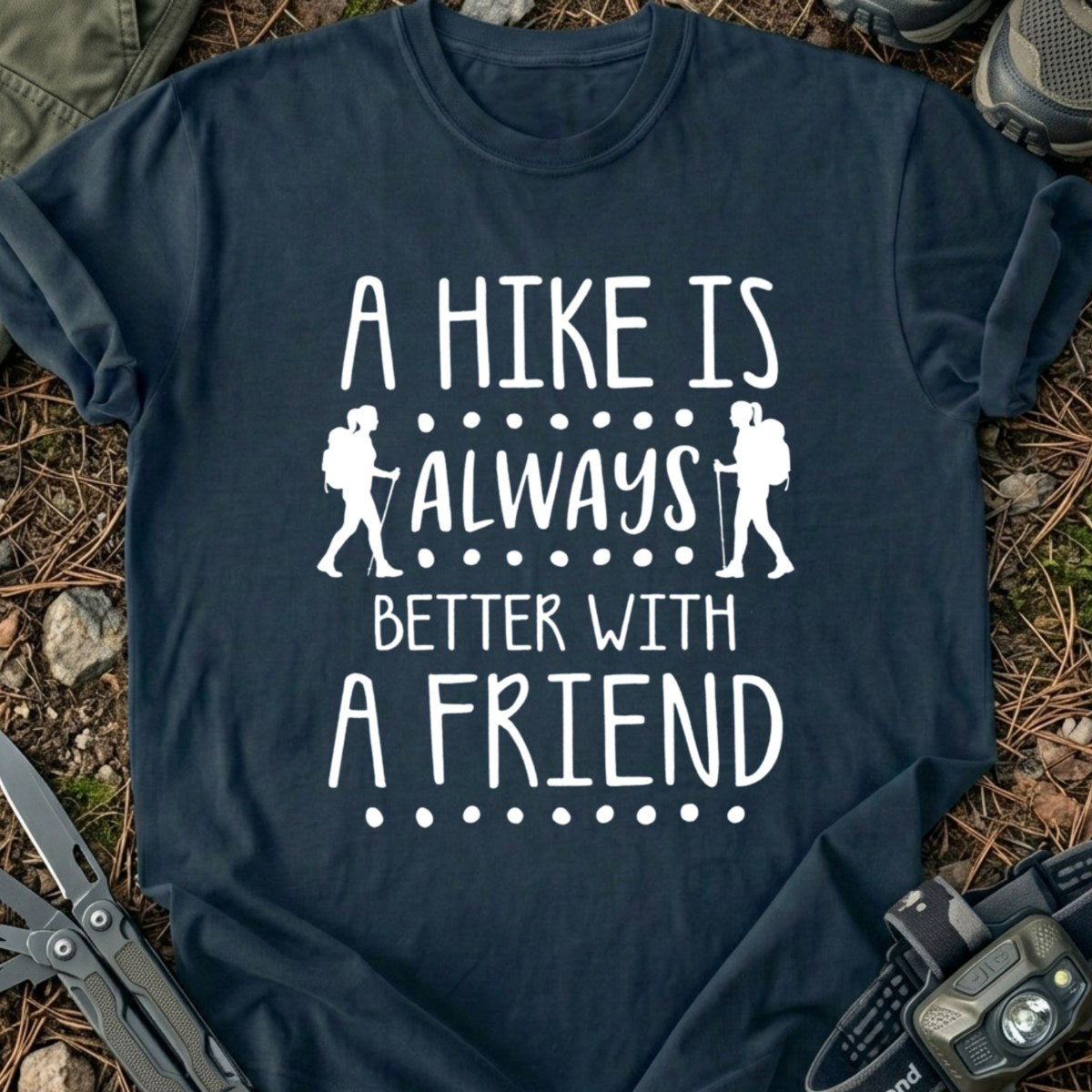 With A Friend T-Shirt