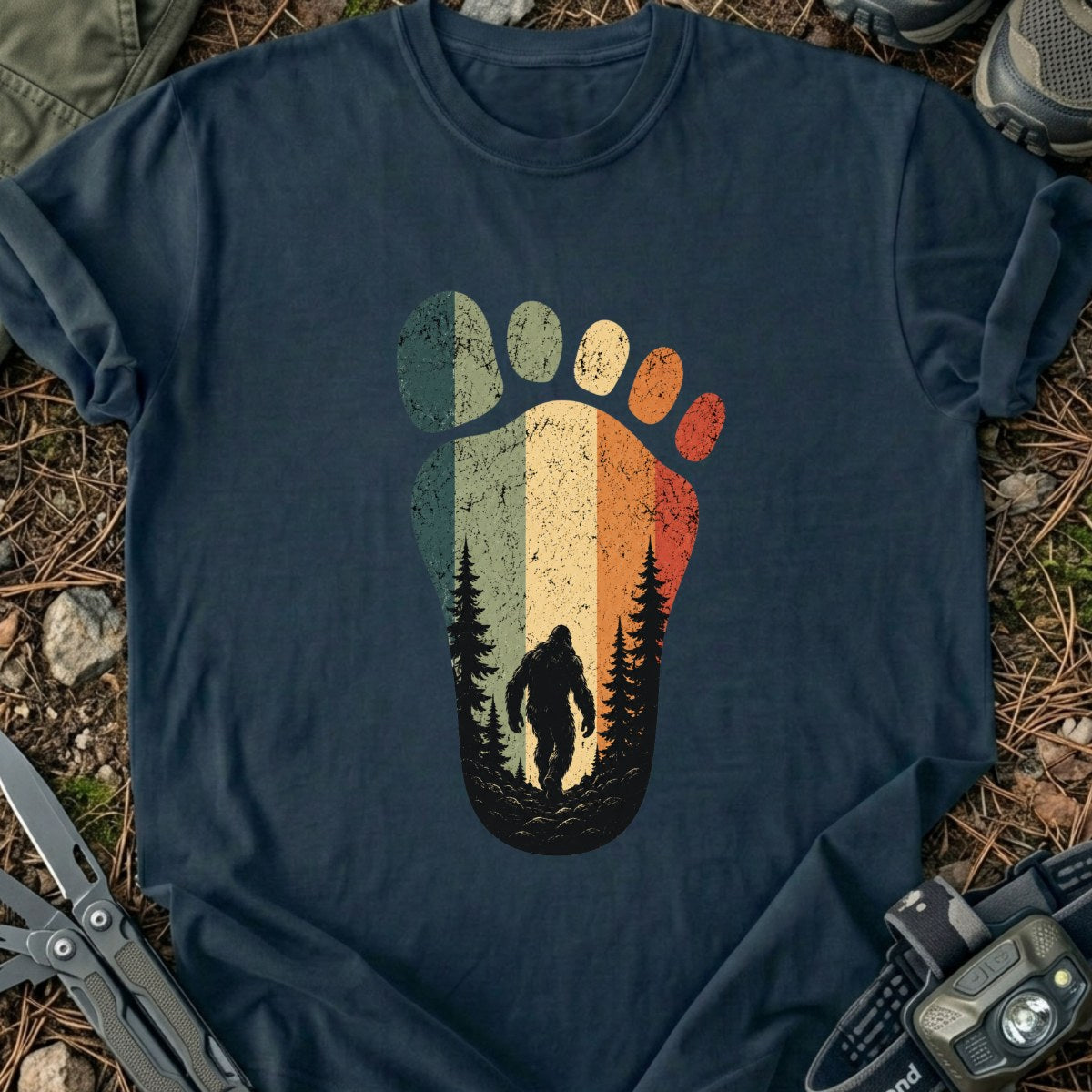 Bigfoot Was Here T-Shirt