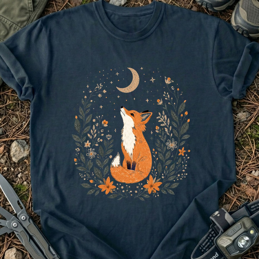 Fox At Night T-Shirt