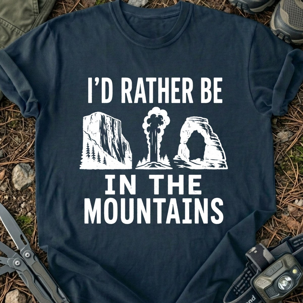 In The Mountains T-Shirt