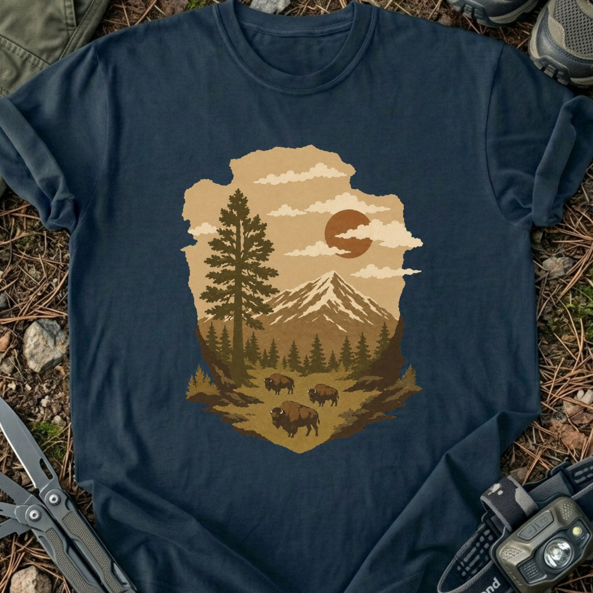 Bison Range T-Shirt