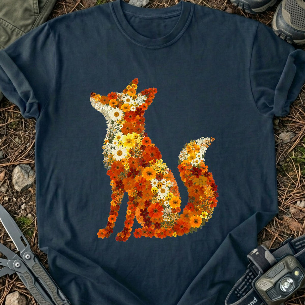 Flower Fox T-Shirt