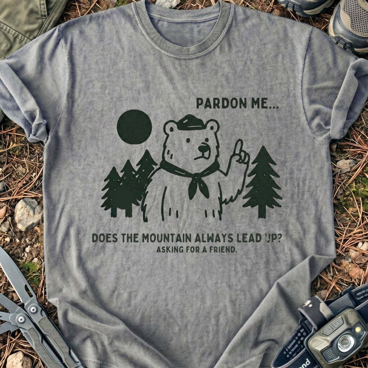 Polite Peak Bear T-Shirt