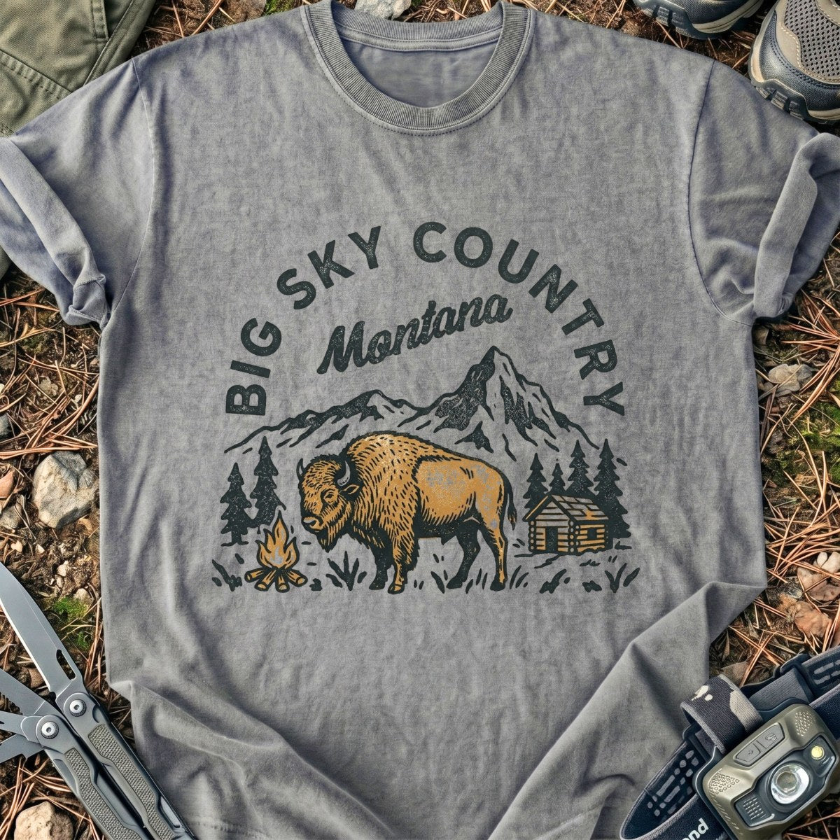 Wild Bison Country T-Shirt