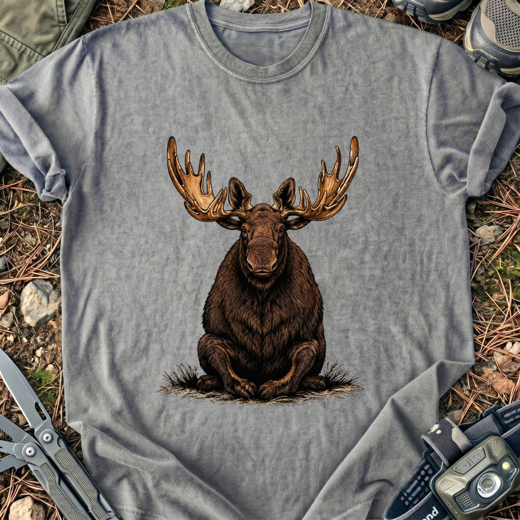 Sitting Moose T-Shirt