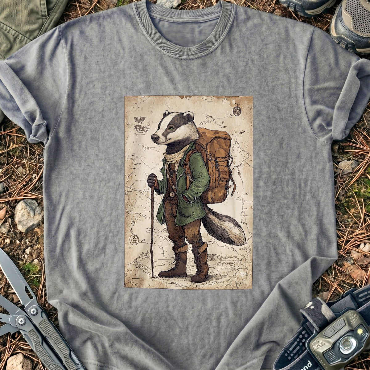 Badger Map T-Shirt