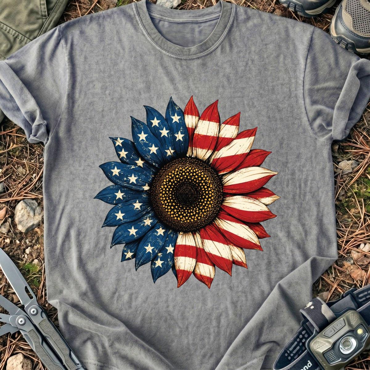 Patriot in T-Shirt