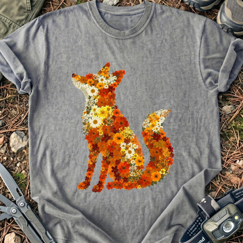 Flower Fox T-Shirt