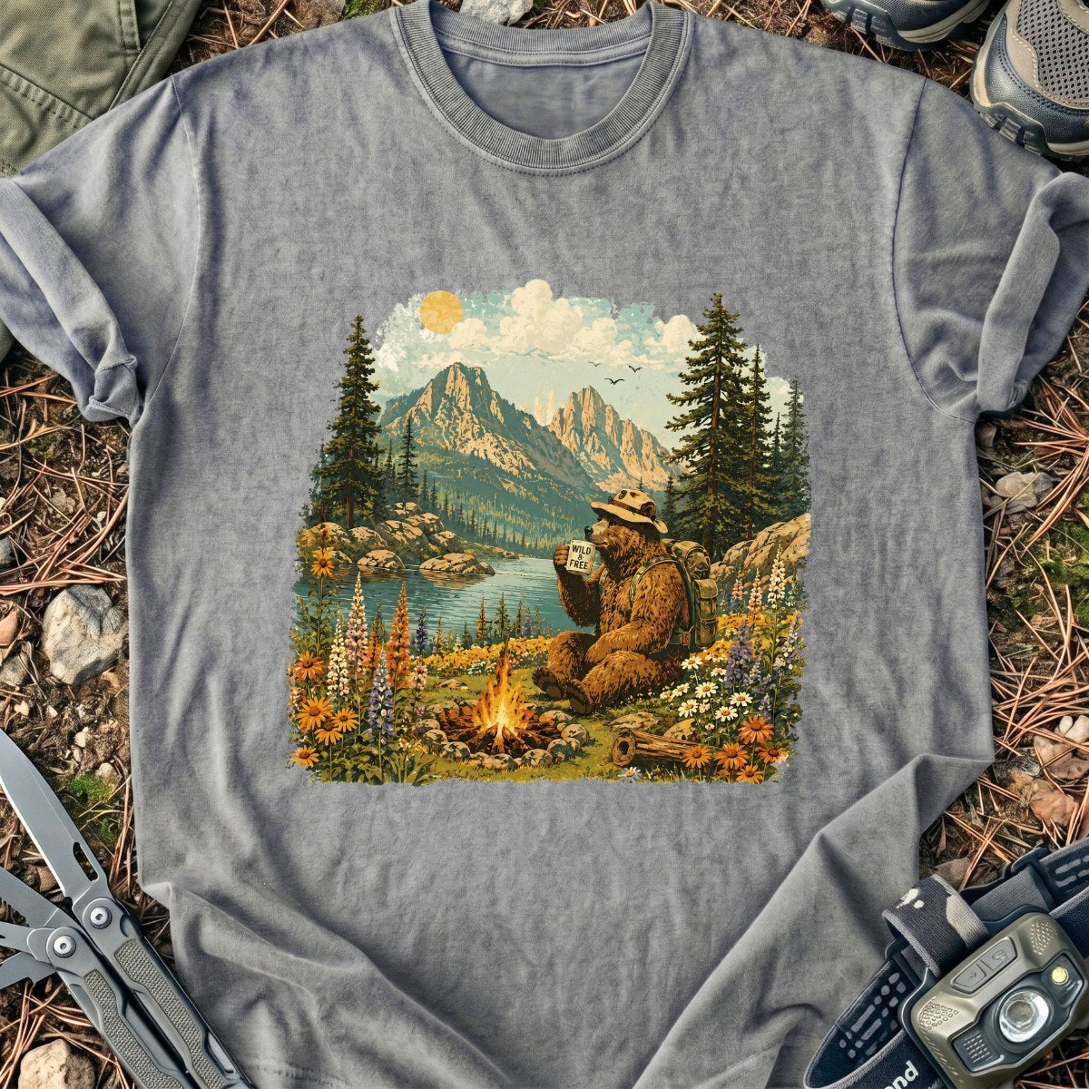 Bigfoot In T-Shirt