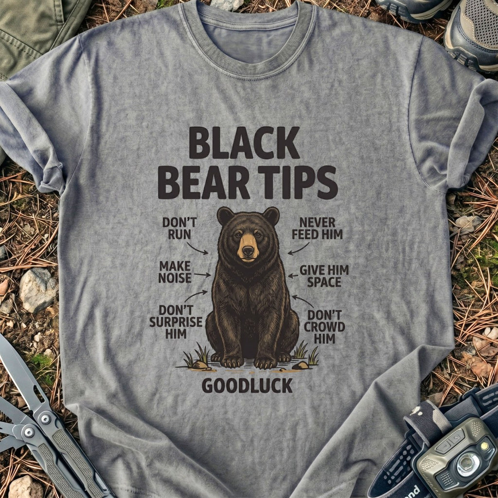 Black Bear Tips T-Shirt