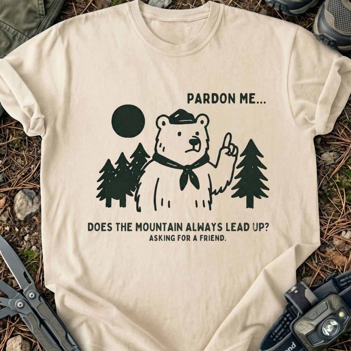 Polite Peak Bear T-Shirt