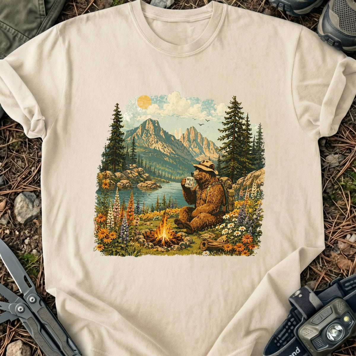 Bigfoot In T-Shirt
