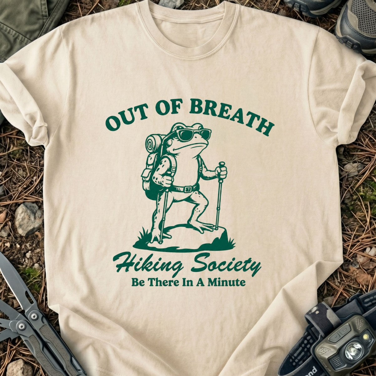 Frog Hiking T-Shirt