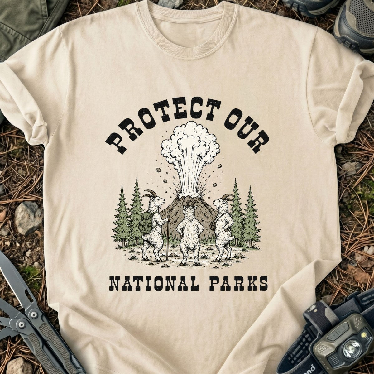 Goat Squad Geology T-Shirt