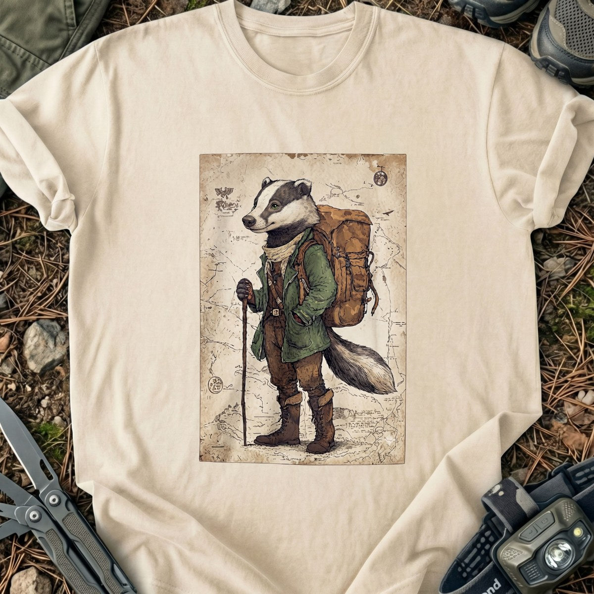 Badger Map T-Shirt