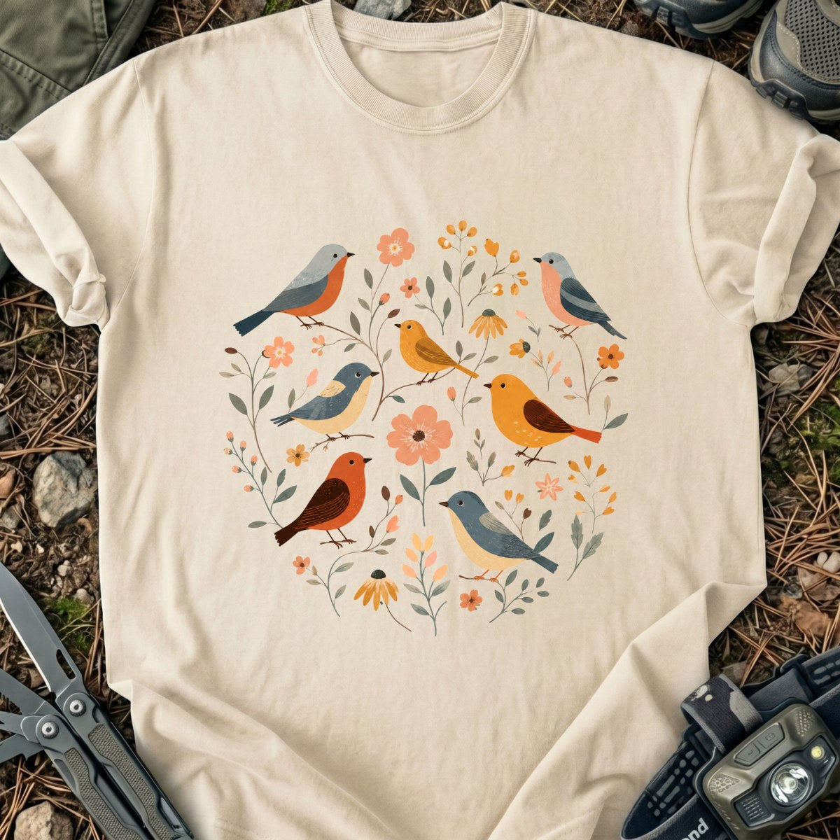 Birds & T-Shirt