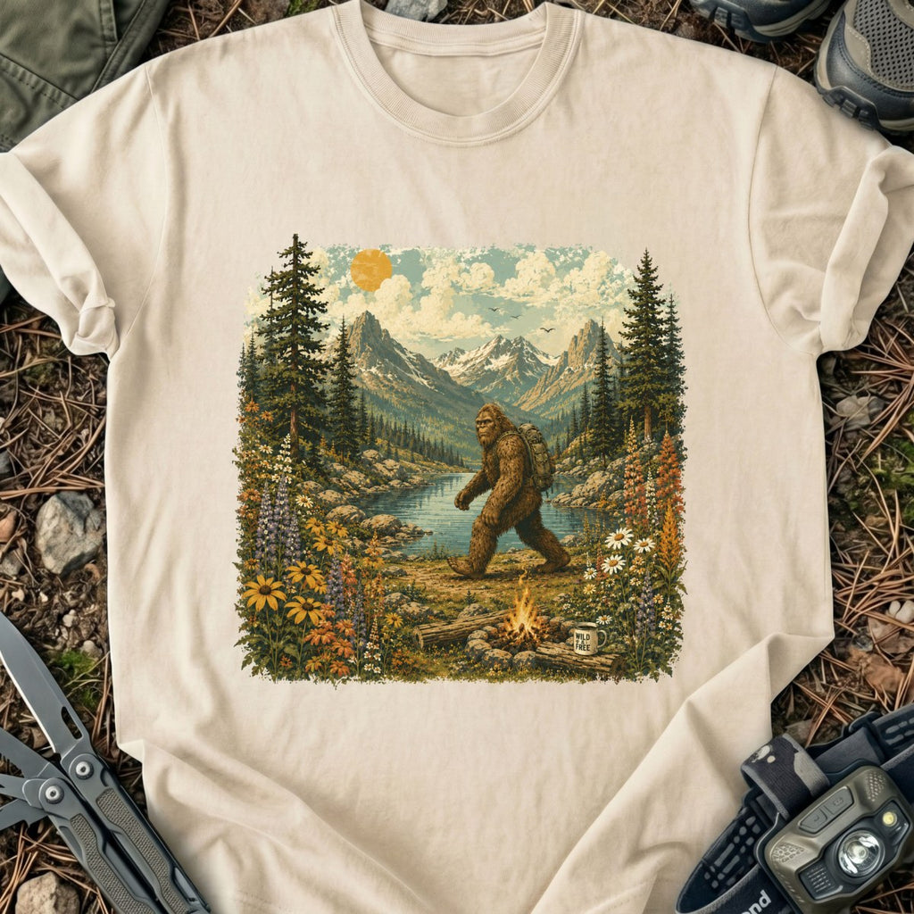 Bigfoot At T-Shirt