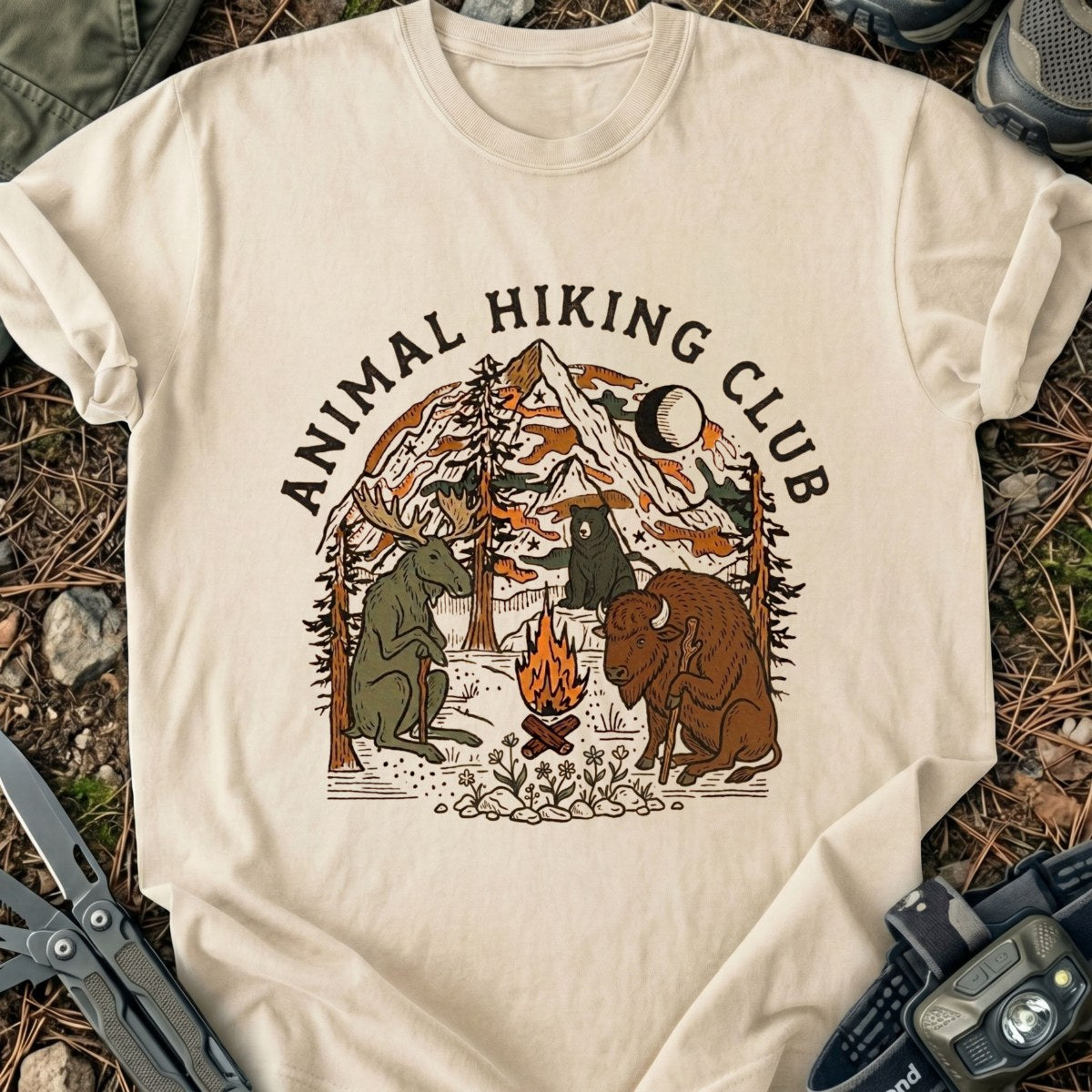 Fireside Wildlife Crew T-Shirt