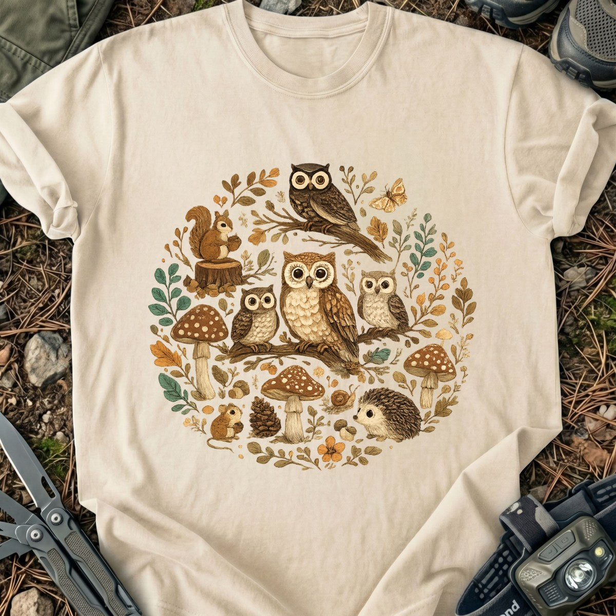 Owl Circle T-Shirt
