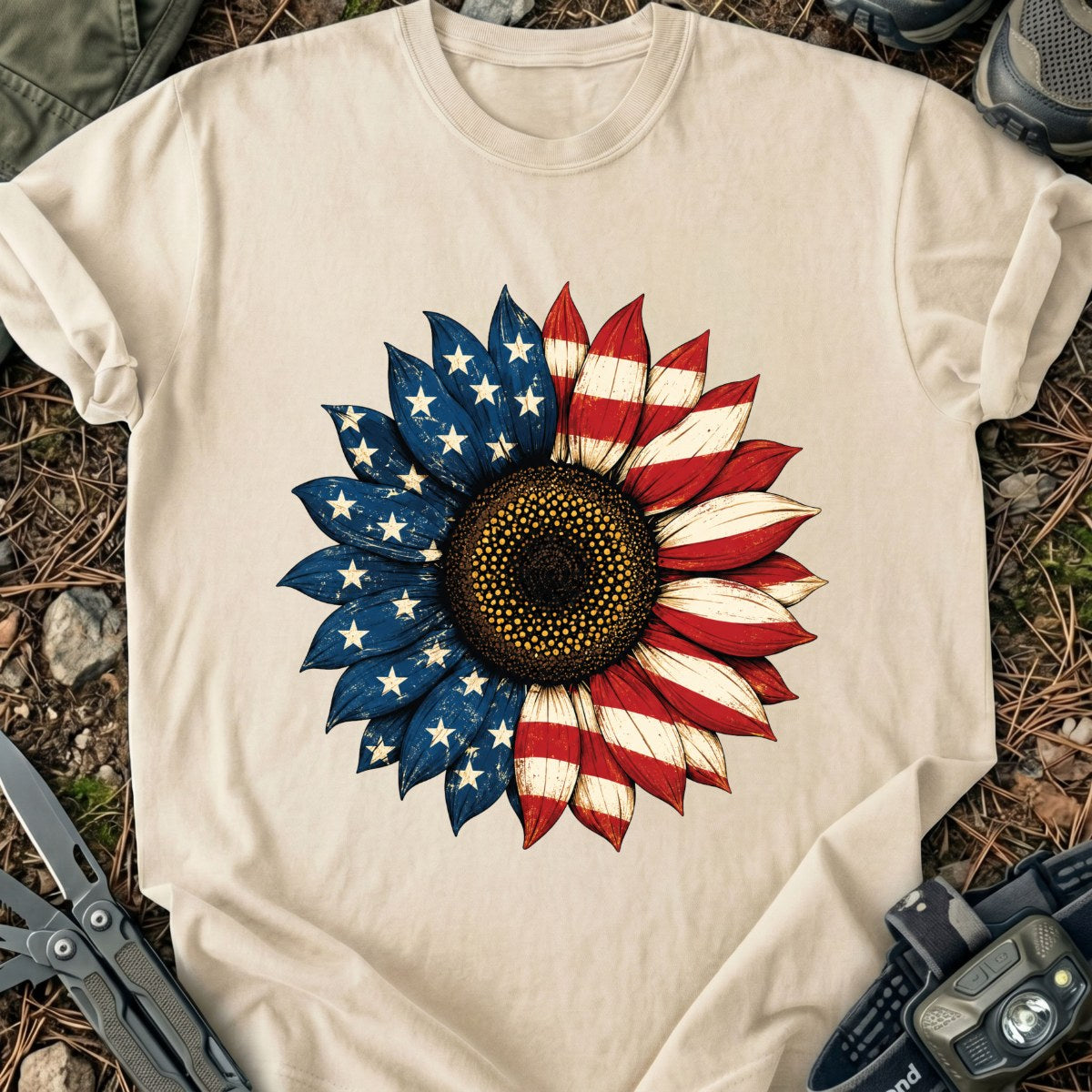 Patriot in T-Shirt