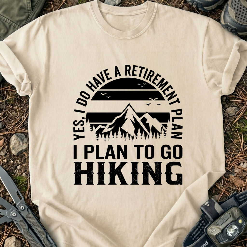 Retire in T-Shirt