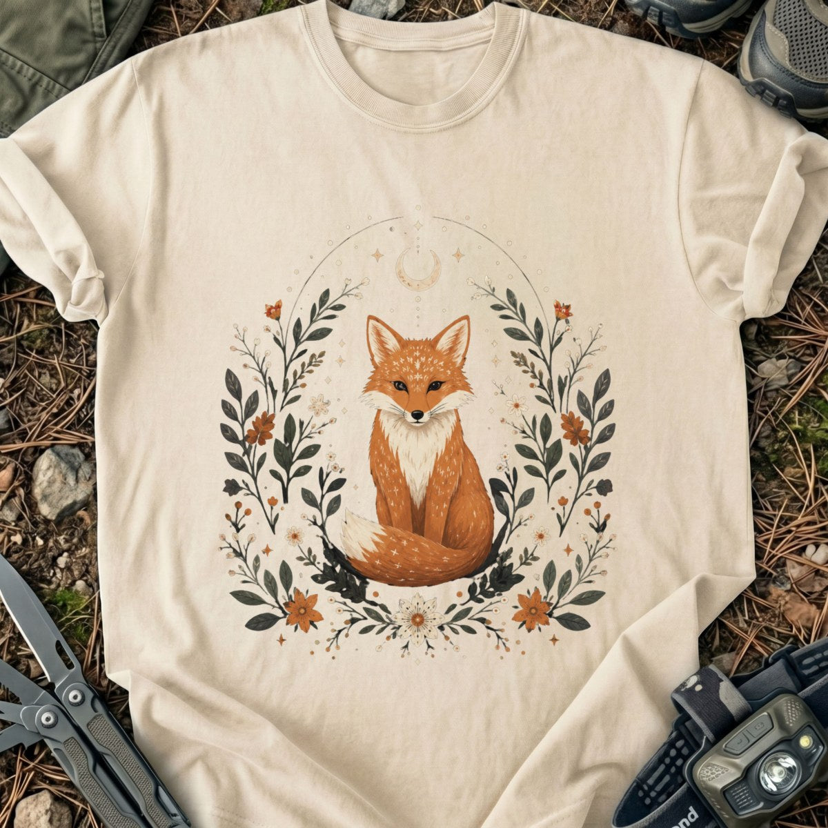 Fox And T-Shirt