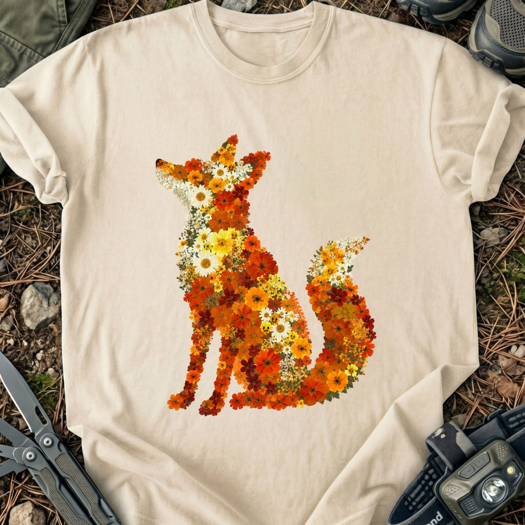 Flower Fox T-Shirt
