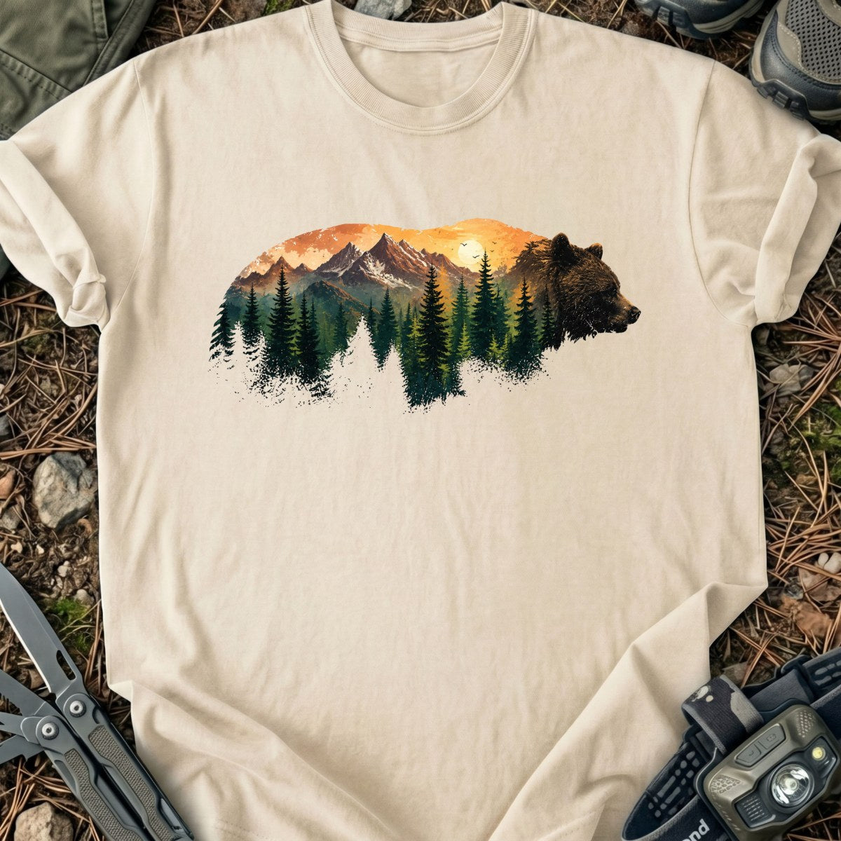 Sunset Bear T-Shirt