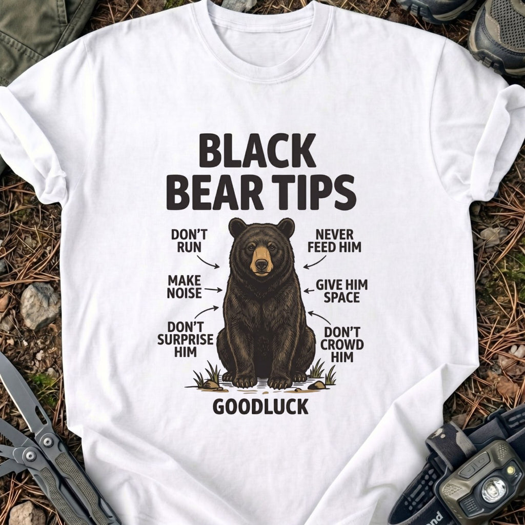 Black Bear Tips T-Shirt