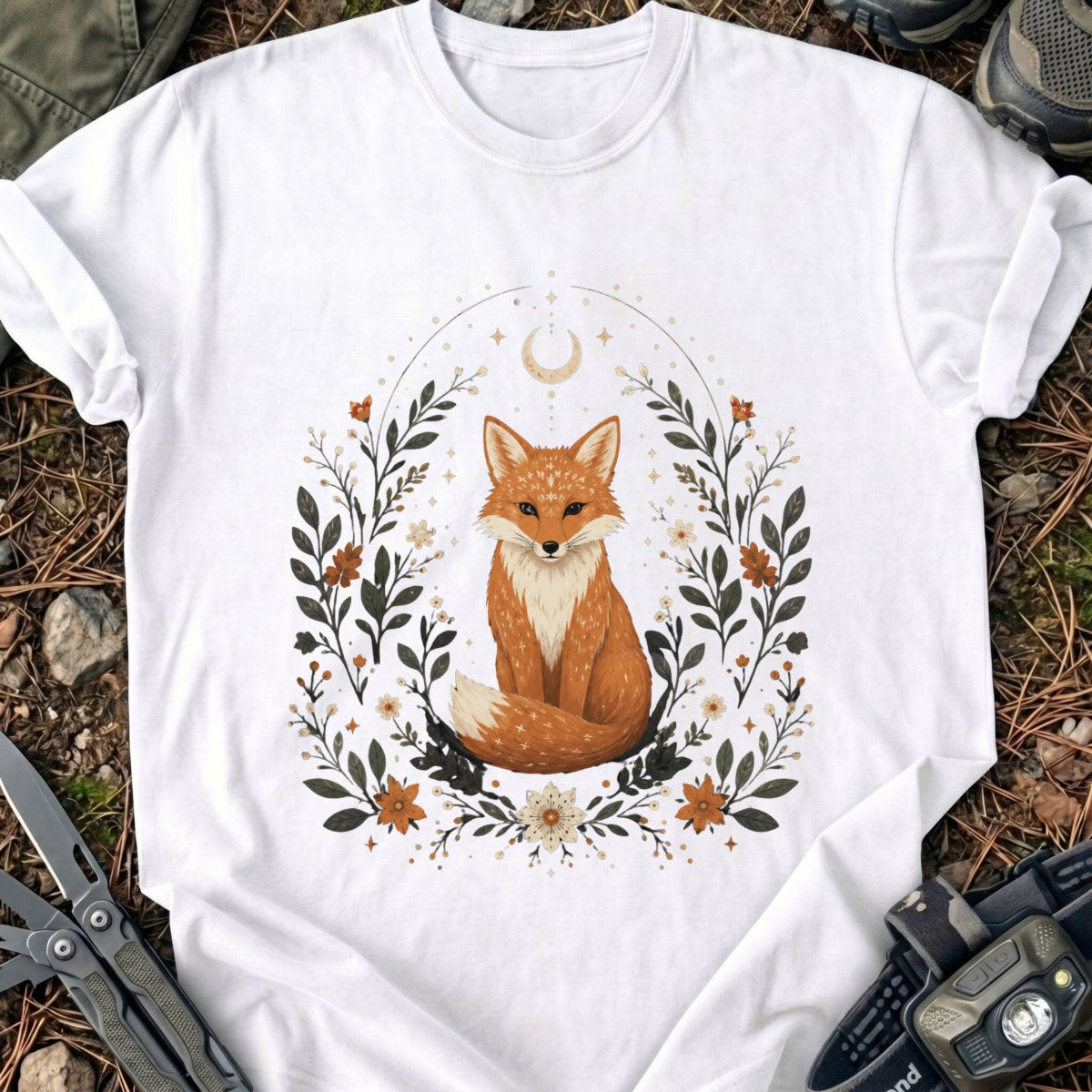 Fox And T-Shirt