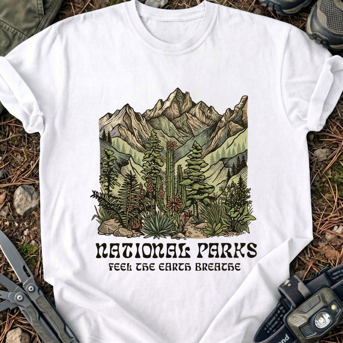 Earth's Wild Breath T-Shirt